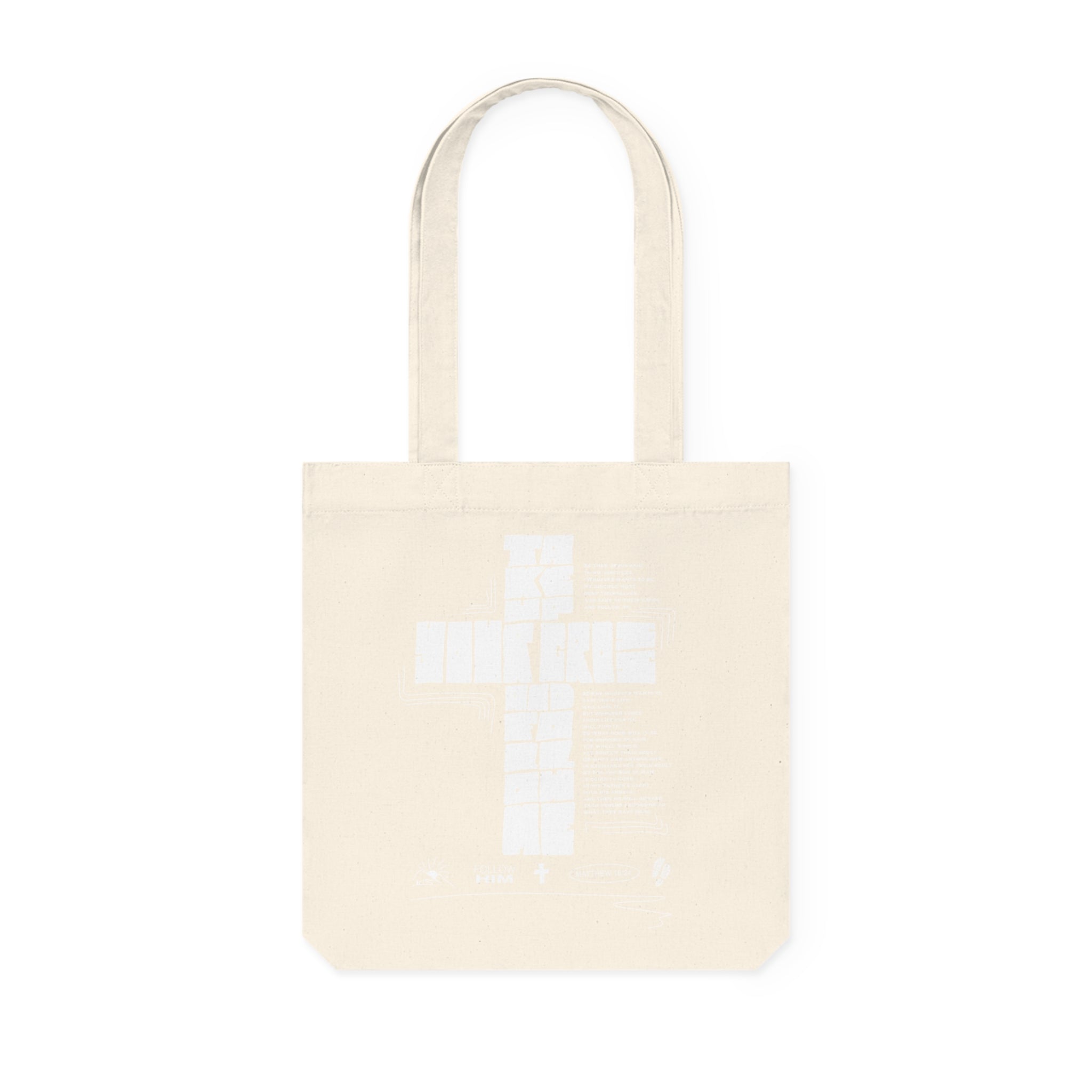 Take up your cross and follow Me