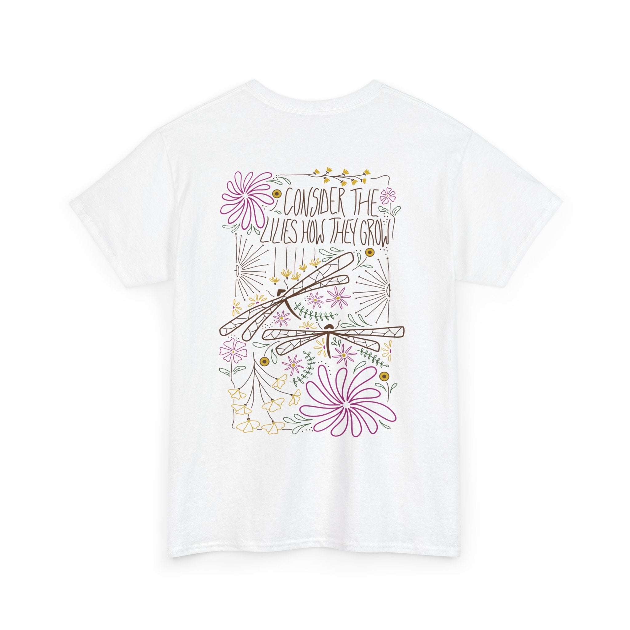 Consider the lilies how they grow